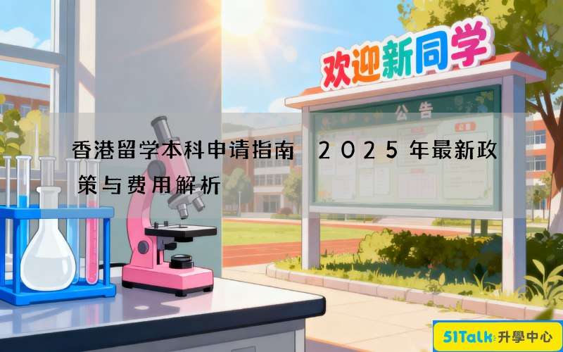 香港留学本科申请指南 2025年最新政策与费用解析